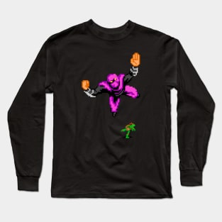 Throwing my Foot Around Long Sleeve T-Shirt